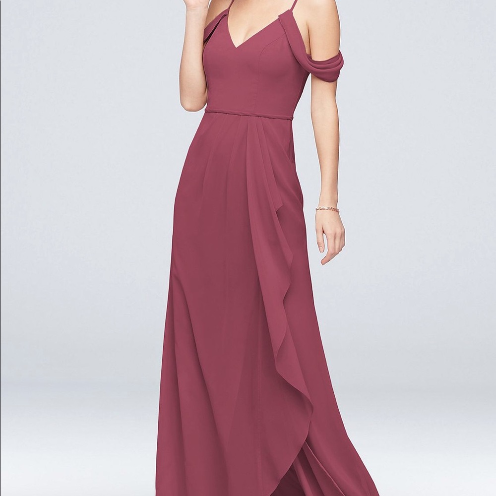 David’s Bridal Bridesmaids Dress.